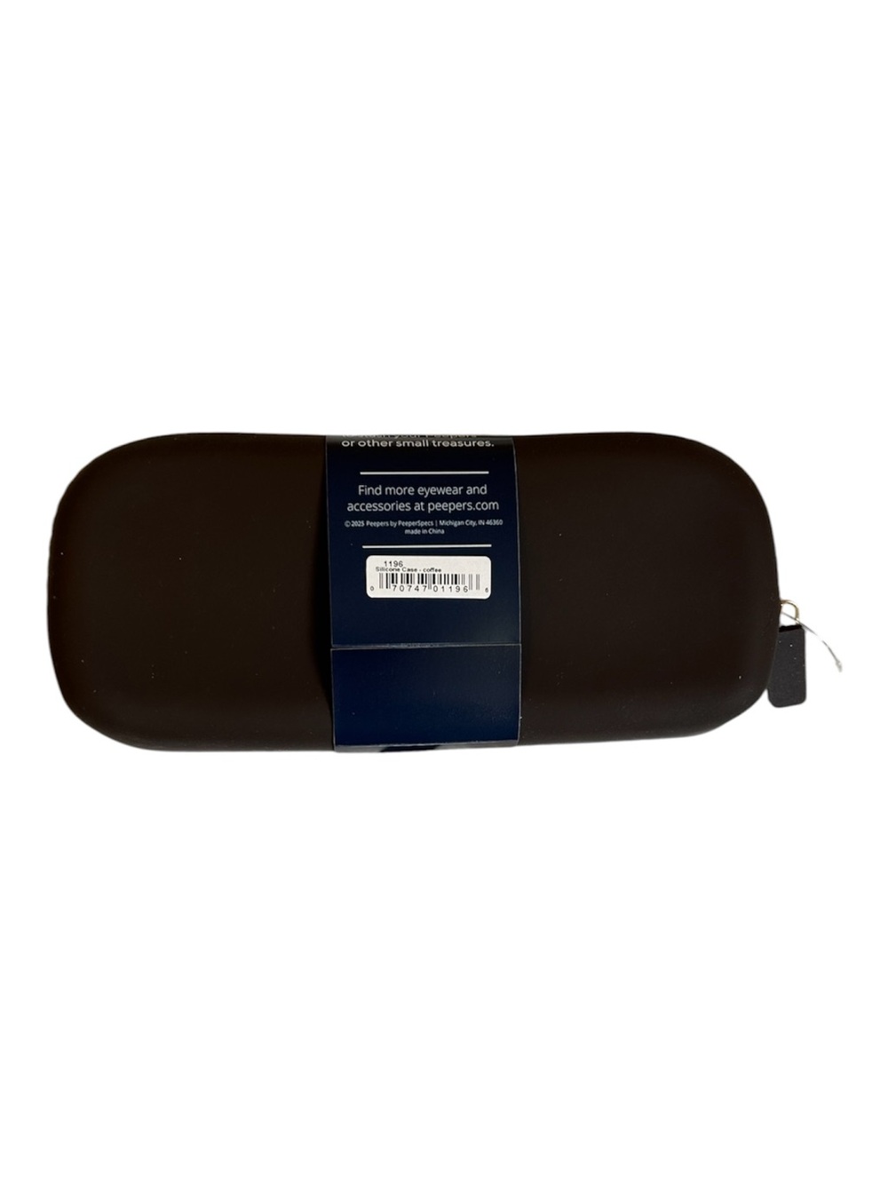 Peepers Silicone Zippered Pouch - Coffee - Picture 2 of 2